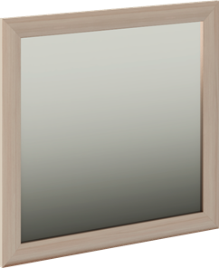 Зеркало настенное Глэдис М29 (Шимо светлый) в Южно-Сахалинске