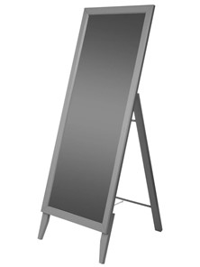Зеркало напольное в полный рост BeautyStyle 29 (131х47,1х41,5см) Серый в Южно-Сахалинске