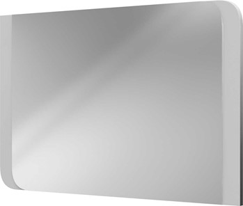 Зеркало настенное Вива Белый глянец / Платина в Южно-Сахалинске