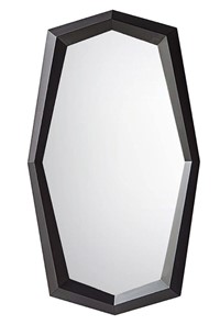 Зеркало на стену S052 черный матовый в Южно-Сахалинске