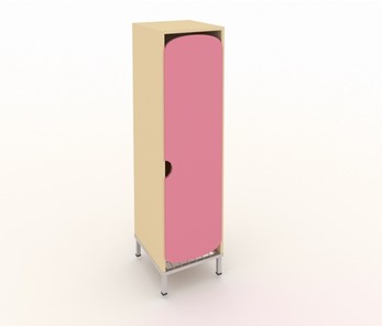 Шкаф для детской одежды ШГС2М (Розовый) в Южно-Сахалинске