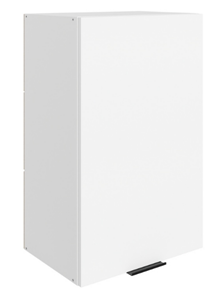 Кухонный навесной шкаф Стоун L450 Н720 (1 дв. гл.) (белый/джелато софттач) в Южно-Сахалинске