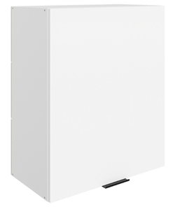 Кухонный шкаф Стоун L600 Н720 (1 дв. гл.) (белый/джелато софттач) в Южно-Сахалинске