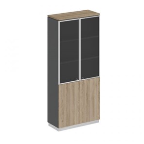 Шкаф для документов двери стекло Speech Cube (90x40x203.4) СИ 308 ДС АР ДС/ХР в Южно-Сахалинске