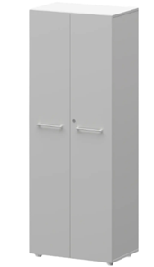 Шкаф распашной с 2-мя дверьми Kortez KZS-46, Белый брилиант в Южно-Сахалинске