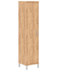 Шкаф Born В-431.6 L левый колонка высокая с глухой дверью 475х450х2054 мм, Дуб Бофорд в Южно-Сахалинске