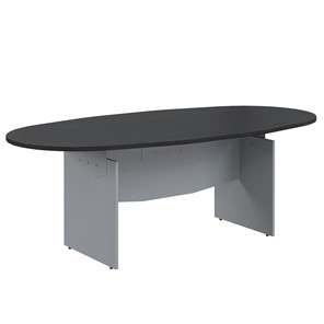 Конференц-стол для переговоров Offix-NEW OST 2211 2200x1100x750 Легно темный/Металлик в Южно-Сахалинске