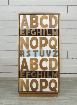 Комод Alphabeto Birch (AN-09/1ETG/4) в Южно-Сахалинске - изображение