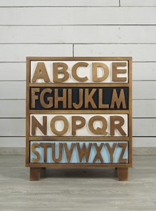 Комод Alphabeto Birch (RE-032ETG4) в Южно-Сахалинске - предосмотр