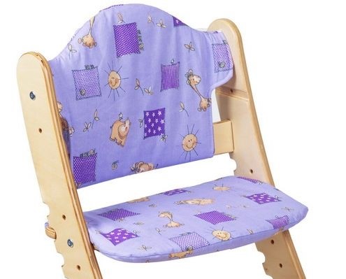 Комплект Подушек для растущего стула М1, фиолетовый в Южно-Сахалинске - изображение