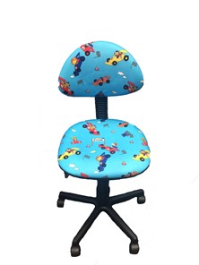 Детское кресло LB-C 02, цвет синие машинки в Южно-Сахалинске