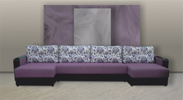 П-образный диван Виват М Каре в Южно-Сахалинске - изображение