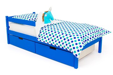 Кроватка Skogen classic синяя в Южно-Сахалинске