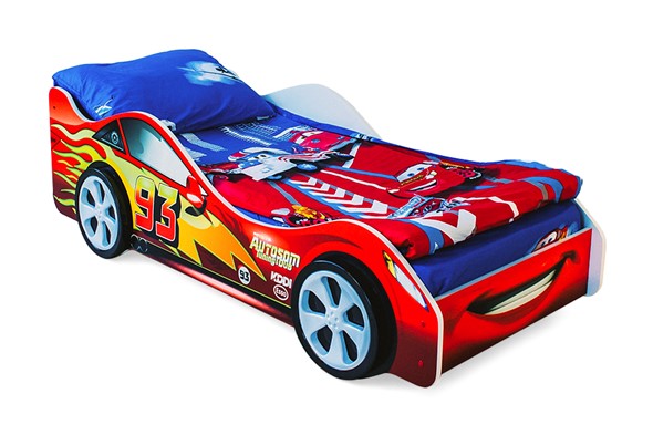 Кровать-машина Тачка красная в Южно-Сахалинске - изображение