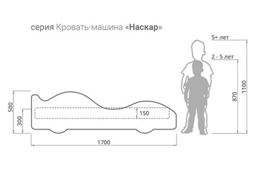Детская кровать-машина Медпомощь в Южно-Сахалинске - предосмотр 3