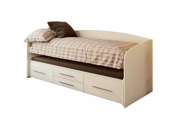 Двухъярусная кровать Адель - 5, Вудлайн кремовый в Южно-Сахалинске - изображение