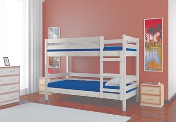 Детская кровать Джуниор двухъярусная с ящиками (Белый Античный) в Южно-Сахалинске - предосмотр 1