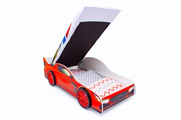 Кровать-машина детская с подъемным механизмом Мерседес в Южно-Сахалинске - предосмотр 6