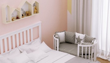 Детская кровать POLINI Kids Simple 911 Белый в Южно-Сахалинске - предосмотр 7