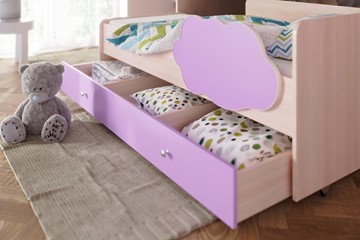 Детская двухэтажная кровать Соник 1.6 с ящиком, Венге в Южно-Сахалинске - предосмотр 1