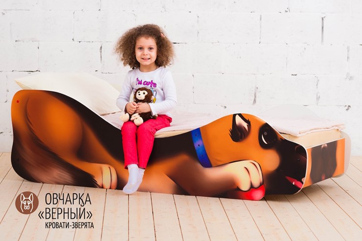 Кровать детская Овчарка-верный в Южно-Сахалинске - изображение 1