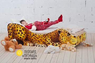 Кровать детская Леопард-Пятныш в Южно-Сахалинске - предосмотр 1