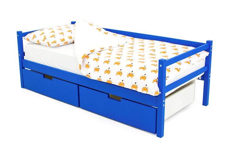 Кровать-тахта детская Skogen синяя в Южно-Сахалинске - изображение 3
