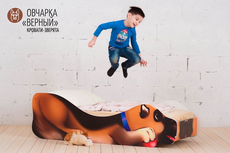 Кровать детская Овчарка-верный в Южно-Сахалинске - изображение 3