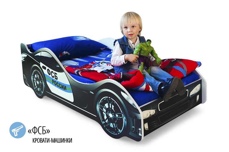Кровать-машина в детскую ФСБ в Южно-Сахалинске - изображение 1