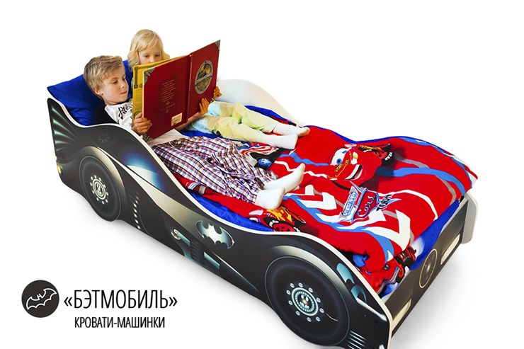 Кровать-машина детская Бэтмобиль в Южно-Сахалинске - изображение 4