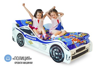 Детская кровать-машина Полиция в Южно-Сахалинске - предосмотр 4