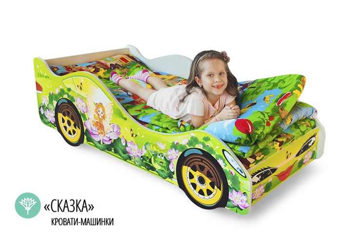 Кровать-машина детская Сказка в Южно-Сахалинске - изображение 4
