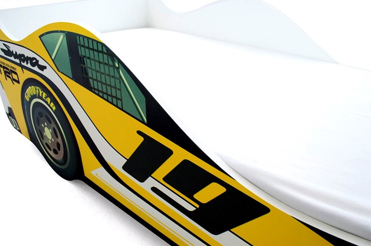 Кровать-машина Супра желтая в Южно-Сахалинске - изображение 6