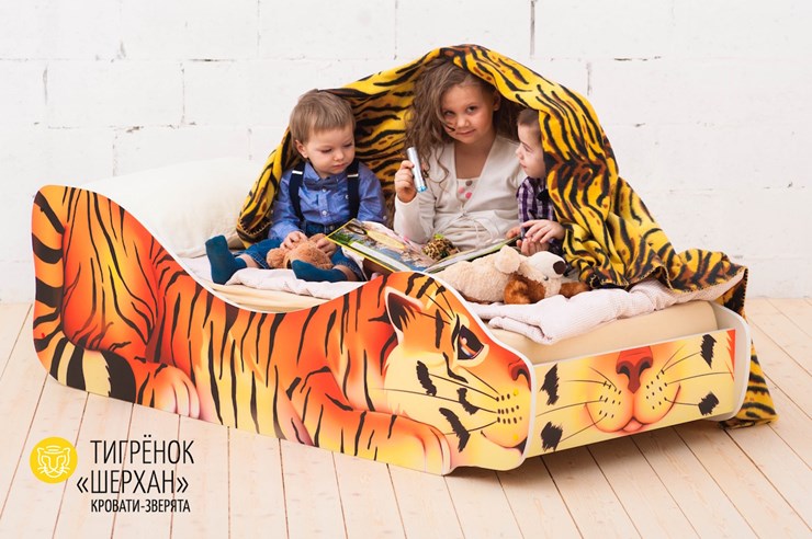 Кровать детская Тигренок-Шерхан в Южно-Сахалинске - изображение 1