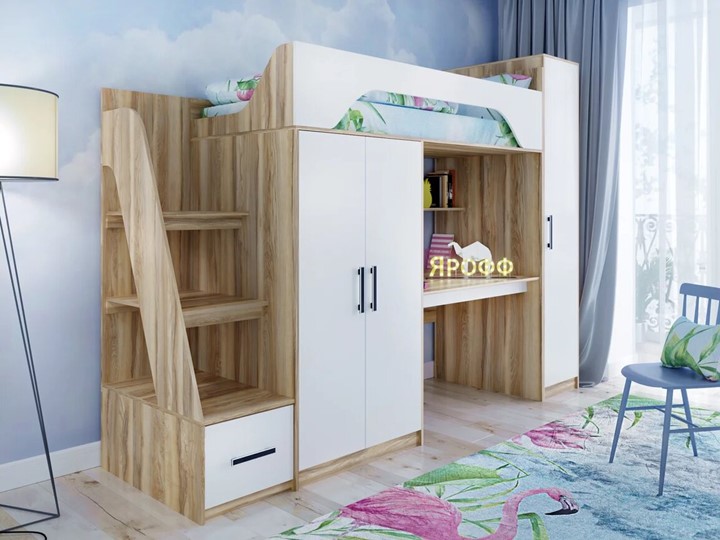 Кровать чердак для детей купить в Москве, Санкт-Петербурге и Самаре
