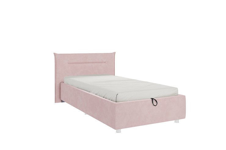 Кроватка 0.9 Альба, нежно-розовый (велюр) в Южно-Сахалинске - изображение 3