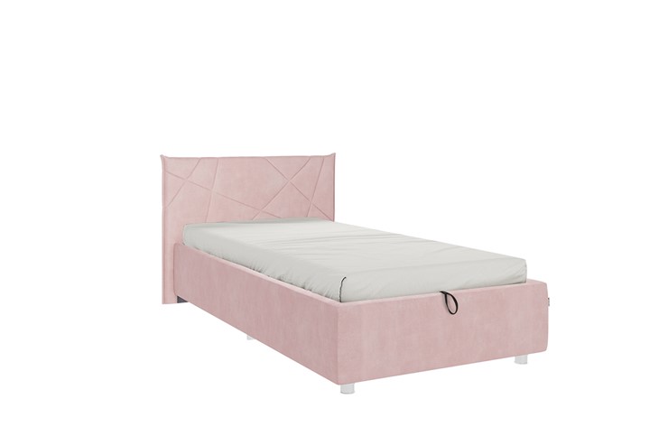 Кровать детская 0.9 Бест, нежно-розовый (велюр) в Южно-Сахалинске - изображение 3