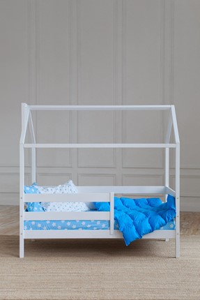 Кровать детская Домик, цвет белый в Южно-Сахалинске - изображение