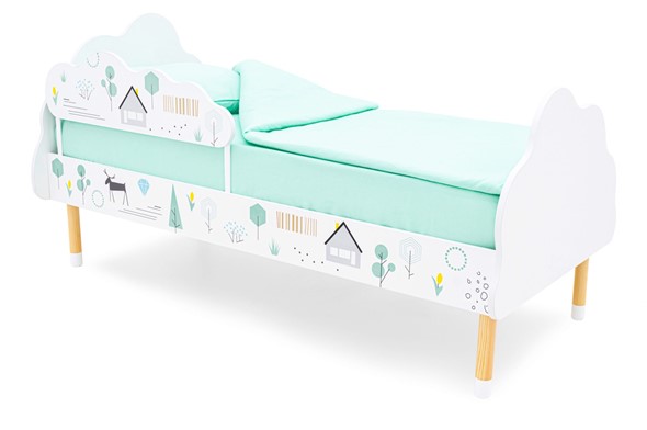 Кровать детская Stumpa Облако "Ферма" в Южно-Сахалинске - изображение
