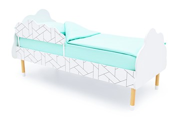 Кровать односпальная детская Stumpa Облако "Мозаика" в Южно-Сахалинске