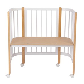 Приставная кровать POLINI Kids Simple 105 Белый / Бук в Южно-Сахалинске - предосмотр 5