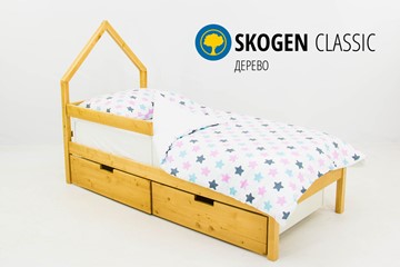Детская кровать-домик мини Skogen дерево в Южно-Сахалинске - предосмотр