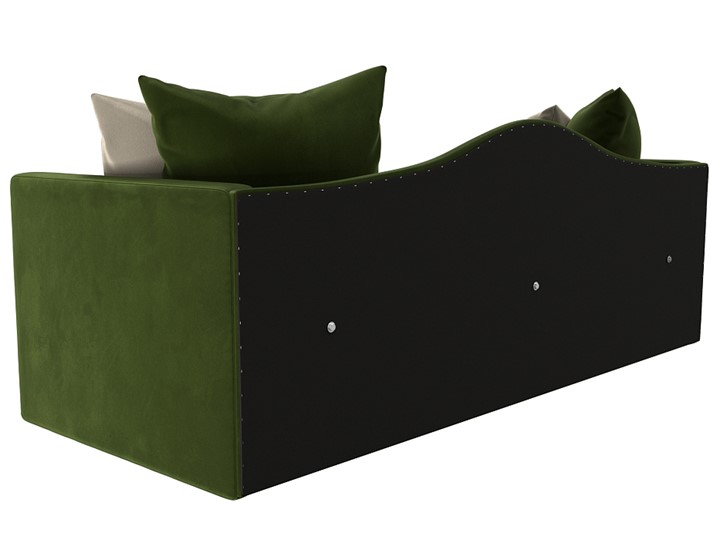 Диван-кровать Дориан, Зеленый/Бежевый (Микровельвет) в Южно-Сахалинске - изображение 6