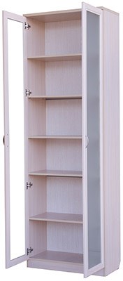 Шкаф 2-дверный 224, цвет Венге в Южно-Сахалинске - изображение 1