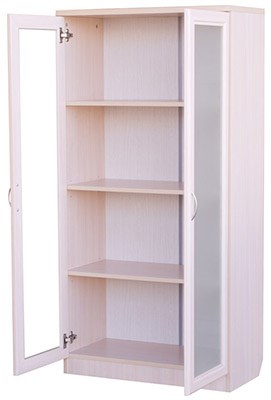 Шкаф 2-дверный 214, цвет Дуб Сонома в Южно-Сахалинске - изображение 1