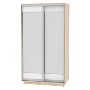 Шкаф 2-х дверный Весенний HK1, 2155х1200х600 (D2D2), ДСС-Белый в Южно-Сахалинске