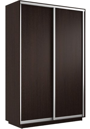 Шкаф 2-дверный Экспресс (ДСП) 1400х600х2400, венге в Южно-Сахалинске - изображение