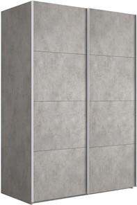 Шкаф 2-створчатый Эста (ДСП/ДСП) 1600x660x2200, бетон в Южно-Сахалинске - предосмотр