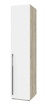 Шкаф одностворчатый С13, Серый дуб/Белый в Южно-Сахалинске - изображение