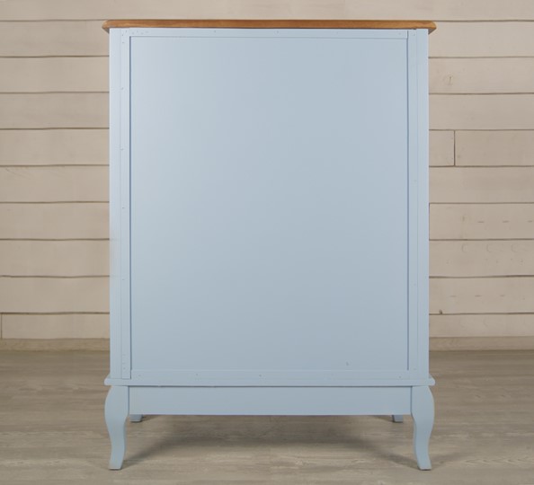 Шкаф 2-дверный Leontina для посуды (ST9318B) Голубой в Южно-Сахалинске - изображение 4